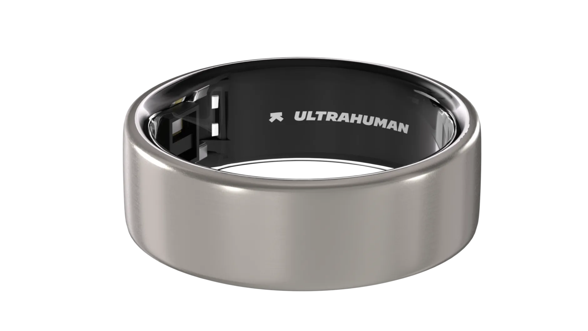 Ultrahuman Ring Air - Raw Titanium - Size 11