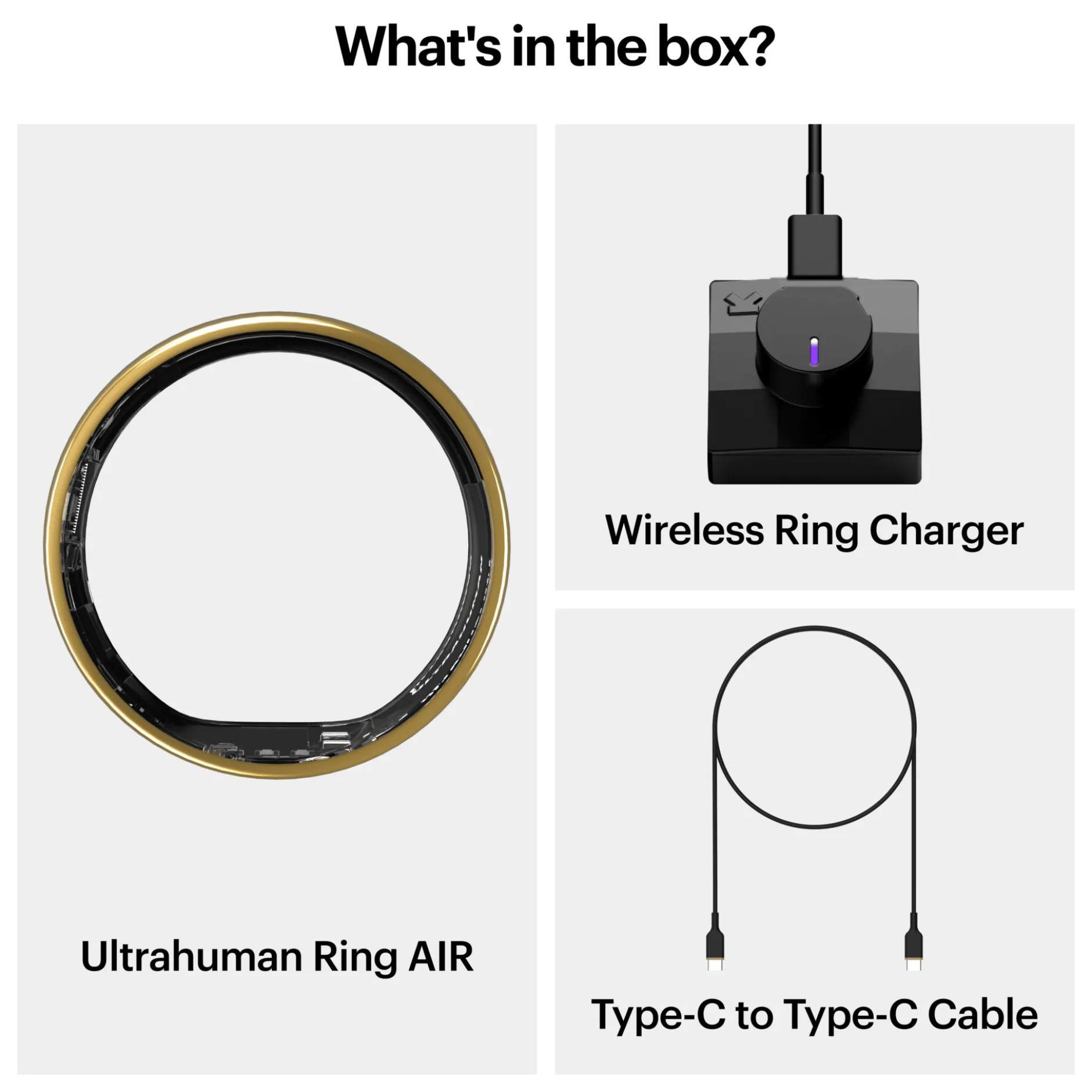 Ultrahuman Ring Air - Size-10 - Air Gold
