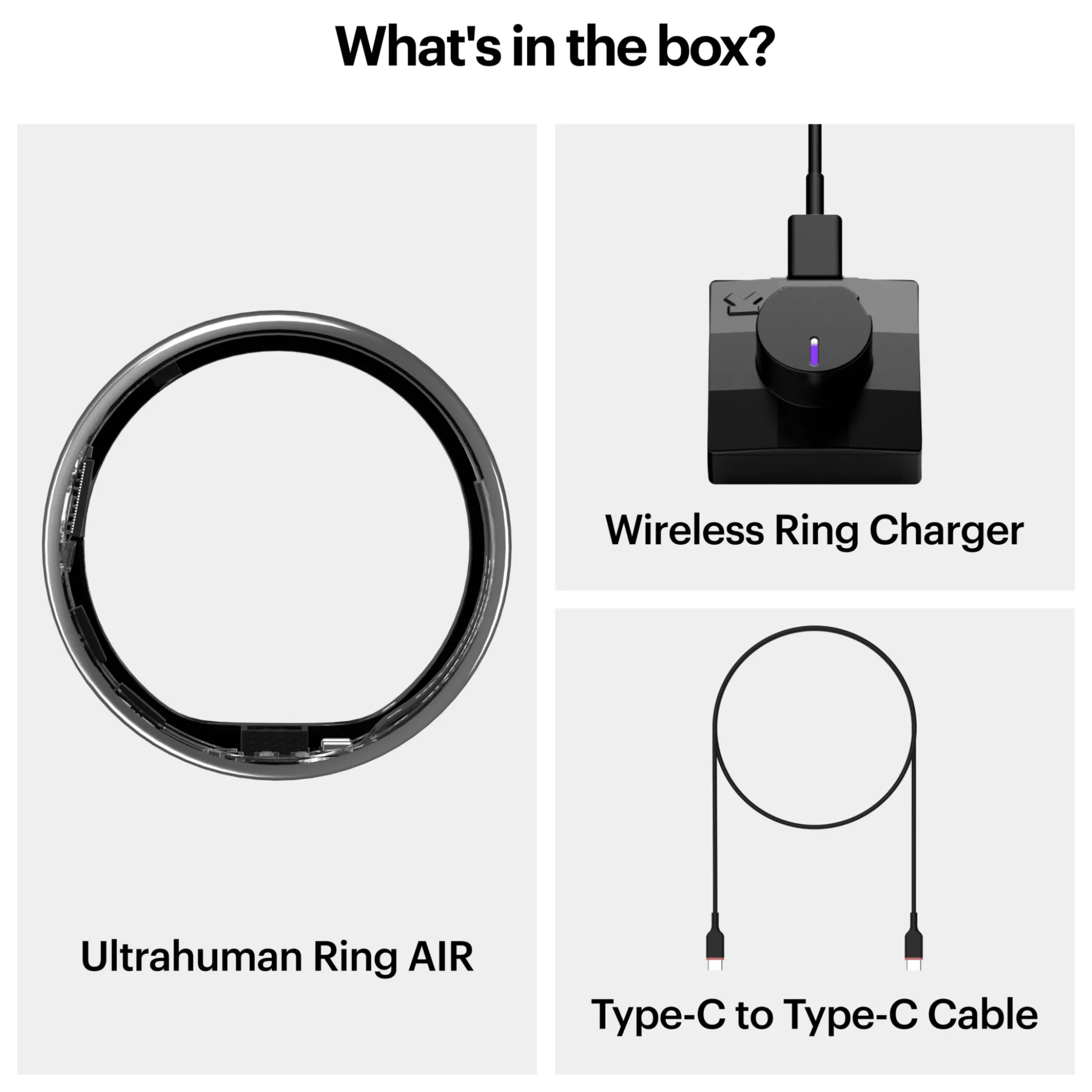 Ultrahuman Ring Air - Size-11 - Air Silver