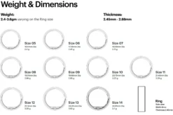 Ultrahuman Ring Air- Size-07- Aster Air Black