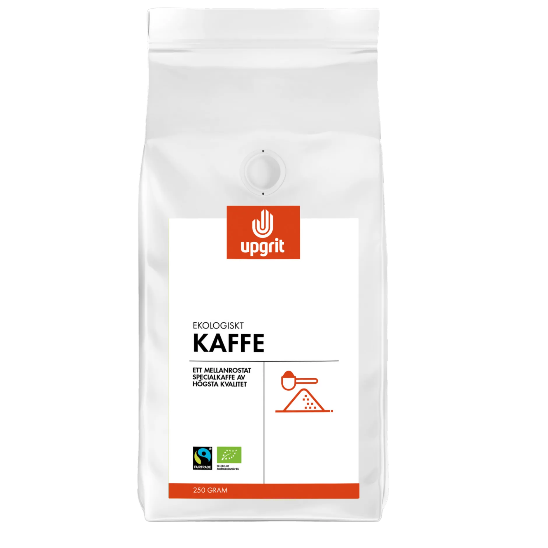 Upgrit Ekologiskt Kaffe Malet 250 g