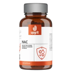 Upgrit NAC 600 mg (N-acetyl L-cystein) 60 kapslar