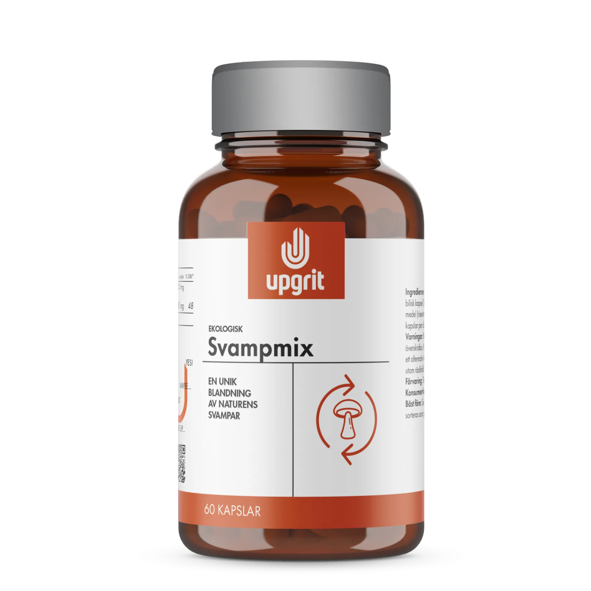 Upgrit Svampmix 60 kapslar