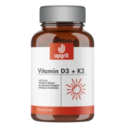Upgrit Vitamin D3 + K2 90 kapslar