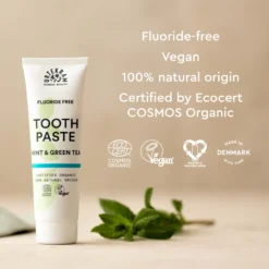 Urtekram Beauty Mint & Green Tea Toothpaste Organic 75 ml