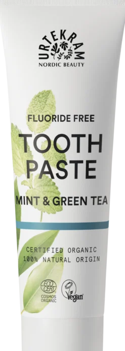 Urtekram Beauty Mint & Green Tea Toothpaste Organic 75 ml