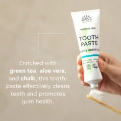 Urtekram Beauty Mint & Green Tea Toothpaste Organic 75 ml