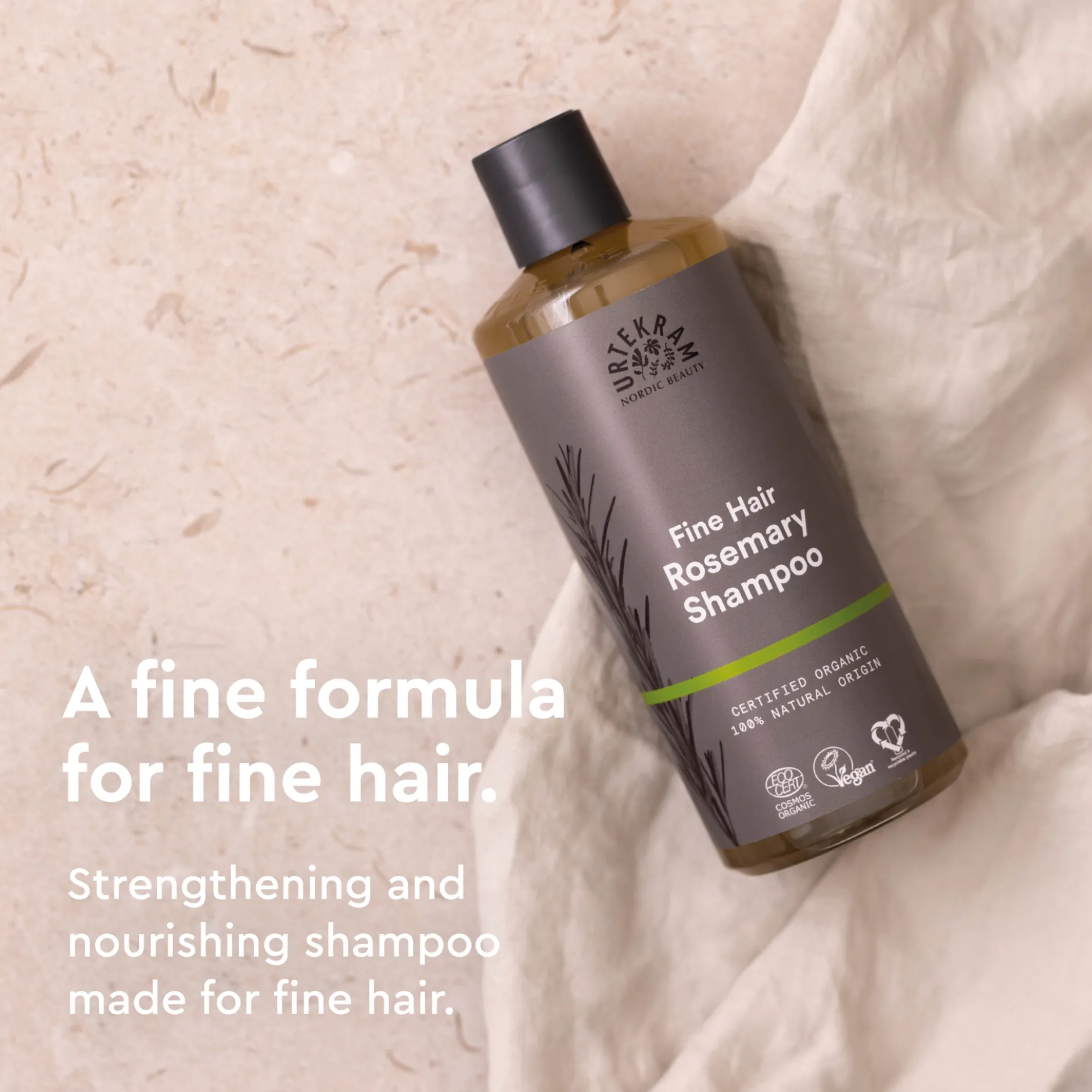 Urtekram Beauty Rosemary Shampoo Fine Hair 500 ml