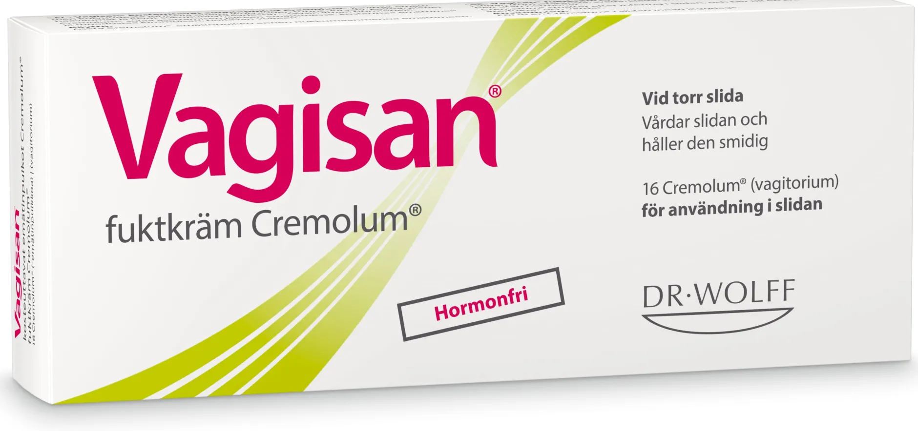 Vagisan Fuktkräm Cremolum, 16 st