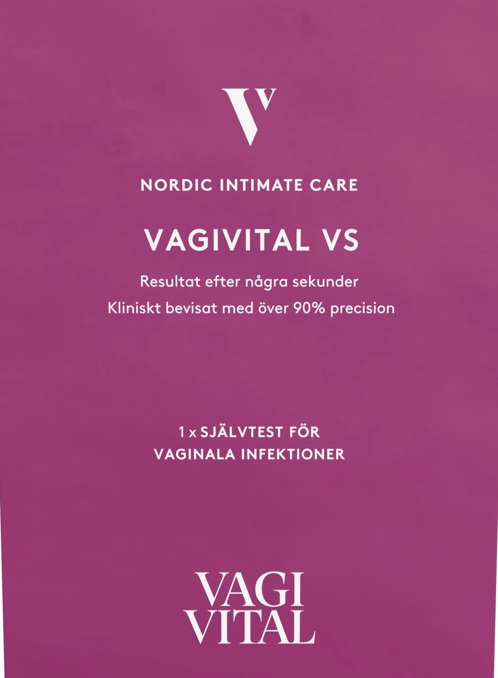 Vagivital VS Självtest Vaginala Infektioner 1 st