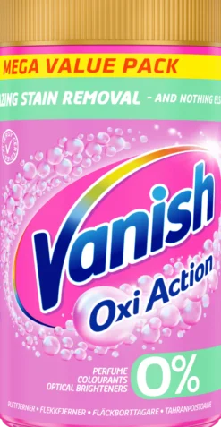 Vanish 0% Fläckborttagningspulver 1320 g