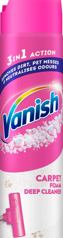 Vanish Matta & Möbelklädsel Rengöringsskum 600 ml