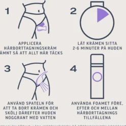 Veet Expert Hårborttagningskräm för intimområde 2x50 ml
