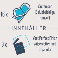 Veet Expert Vaxremsor Normal hud för bikini & armhåla 16 st