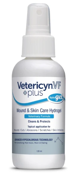 Vetericyn+ Veterinary Formula Antimicrobial Wound & Skin Hydrogel 120 ml