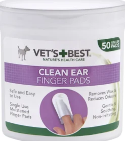 Vet´s Best Clean Fingertuta Öronvård 50 st