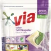Via Clean+Care Tvättkapslar Color Svanenmärkt 14 st