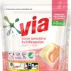 Via Clean+Care Tvättkapslar Color Sensitive Parfymfri Svanenmärkt 14 st