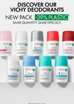 Vichy Anti-Trace Antiperspirant 48H Deo Roll-on 50 ml