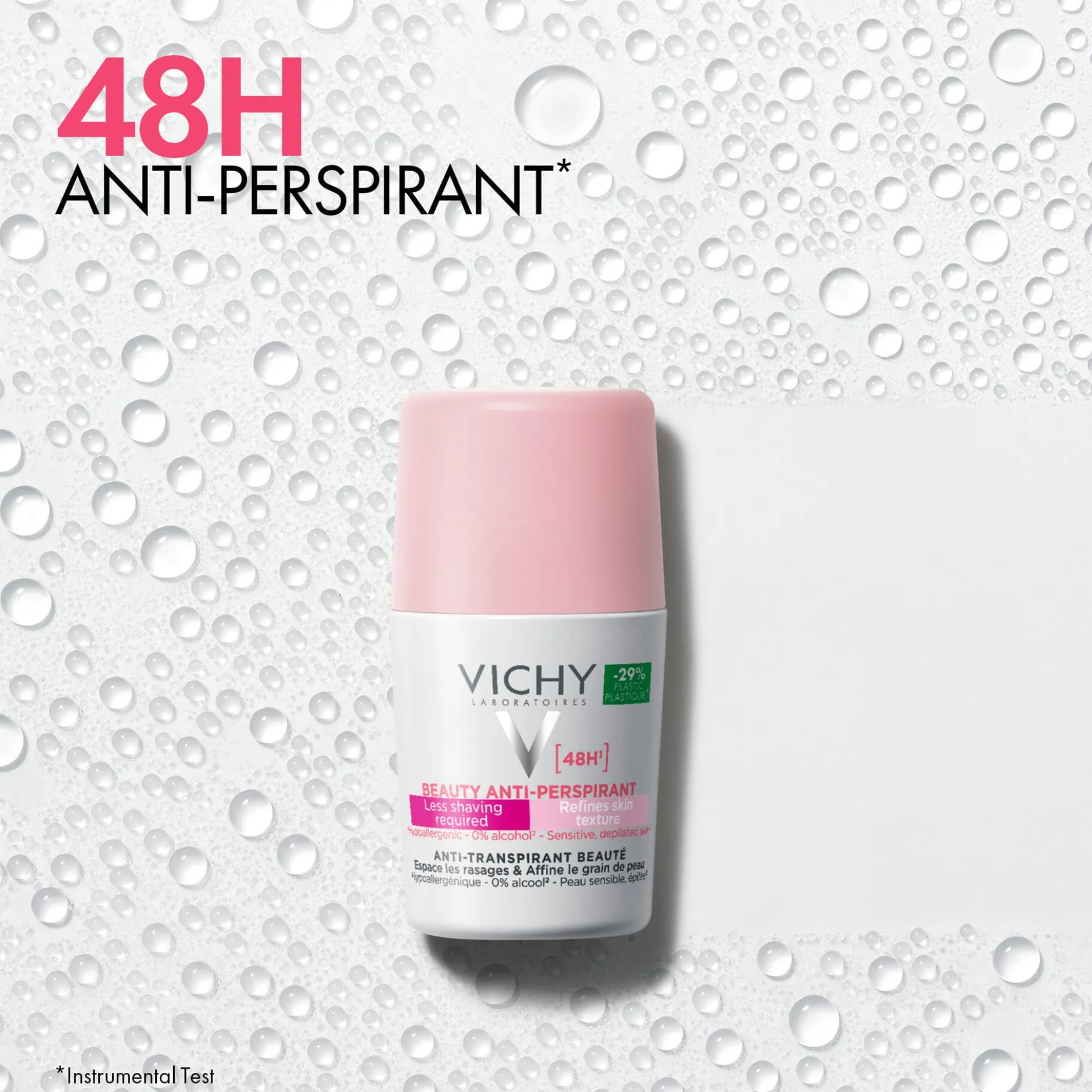 Vichy Beauty Deo Roll-on 48H Antiperspirant 50 ml