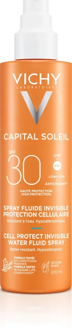 Vichy Capital Soleil Cell Protect SPF30 UV Spray 200 ml