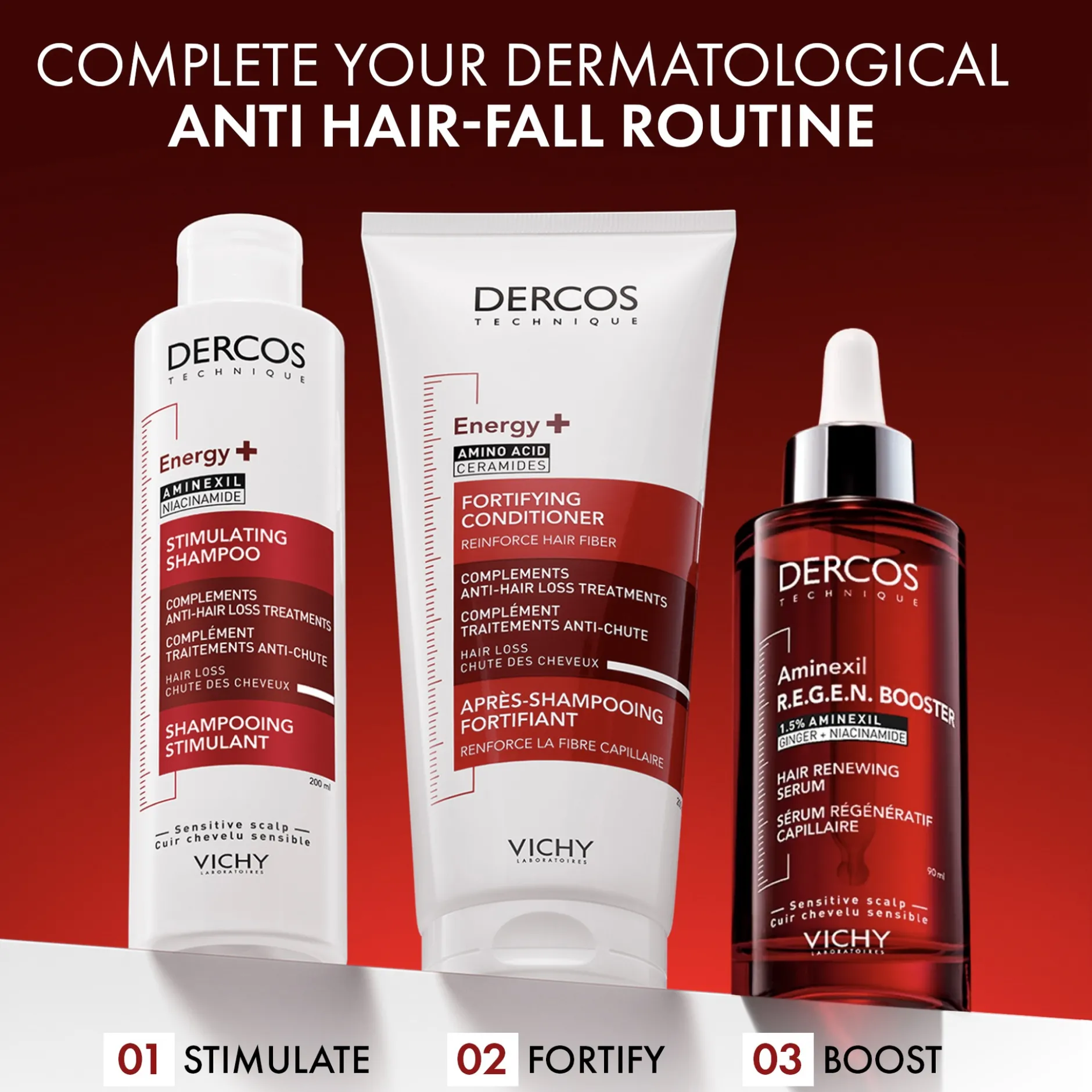 Vichy Dercos Aminexil R.E.G.E.N. Booster 90 ml