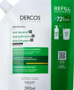 Vichy Dercos Anti-Dandruff Shampoo Dry Refill 390 ml