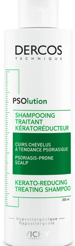 Vichy Dercos PSOlution Kerato-Reducing Treating Shampoo 200 ml