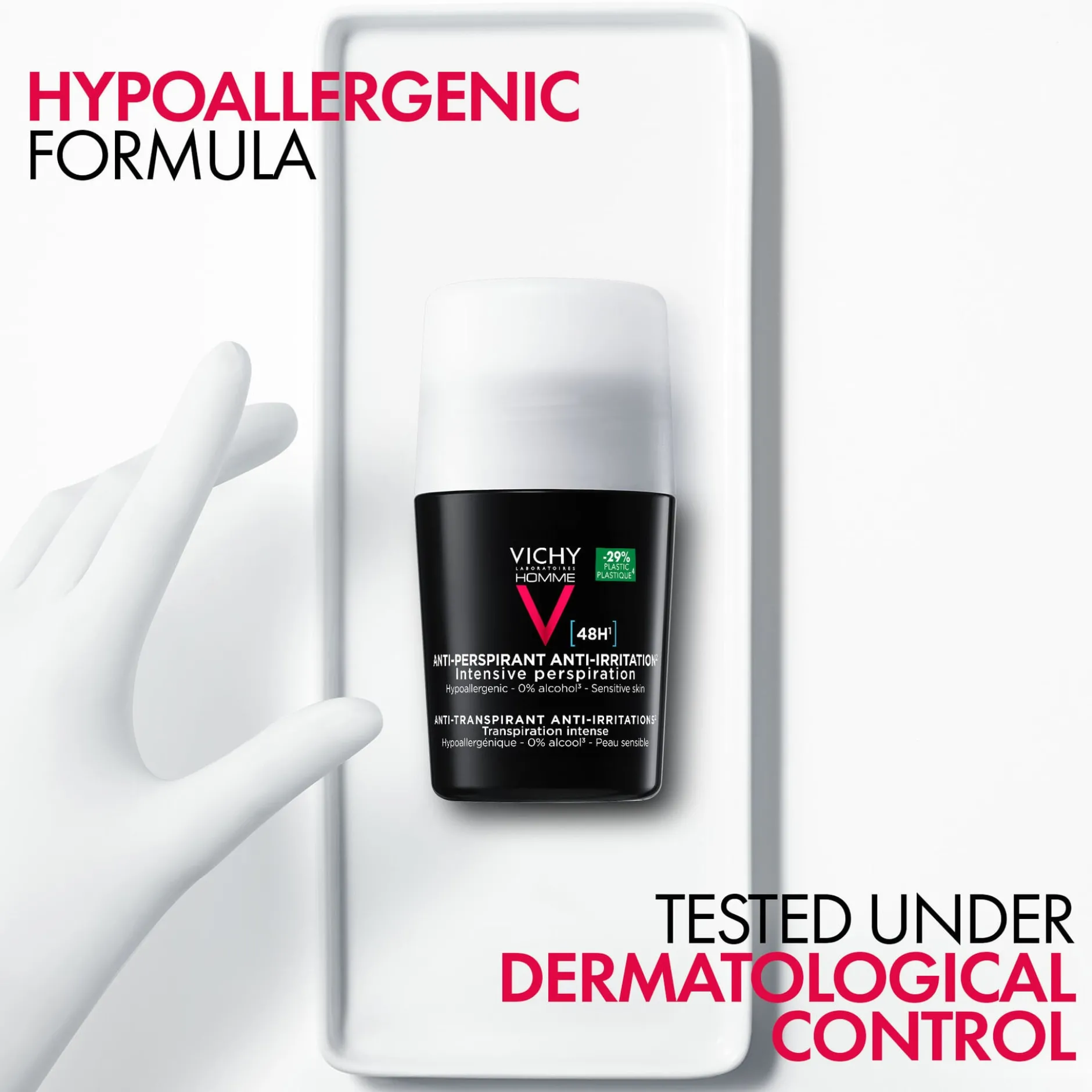 Vichy Homme 48H Anti-Irritations Anti-Perspirant 50 ml