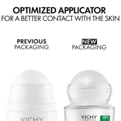 Vichy Homme 48H Anti-stain Anti-perspirant Deodorant Roll-On 50 ml