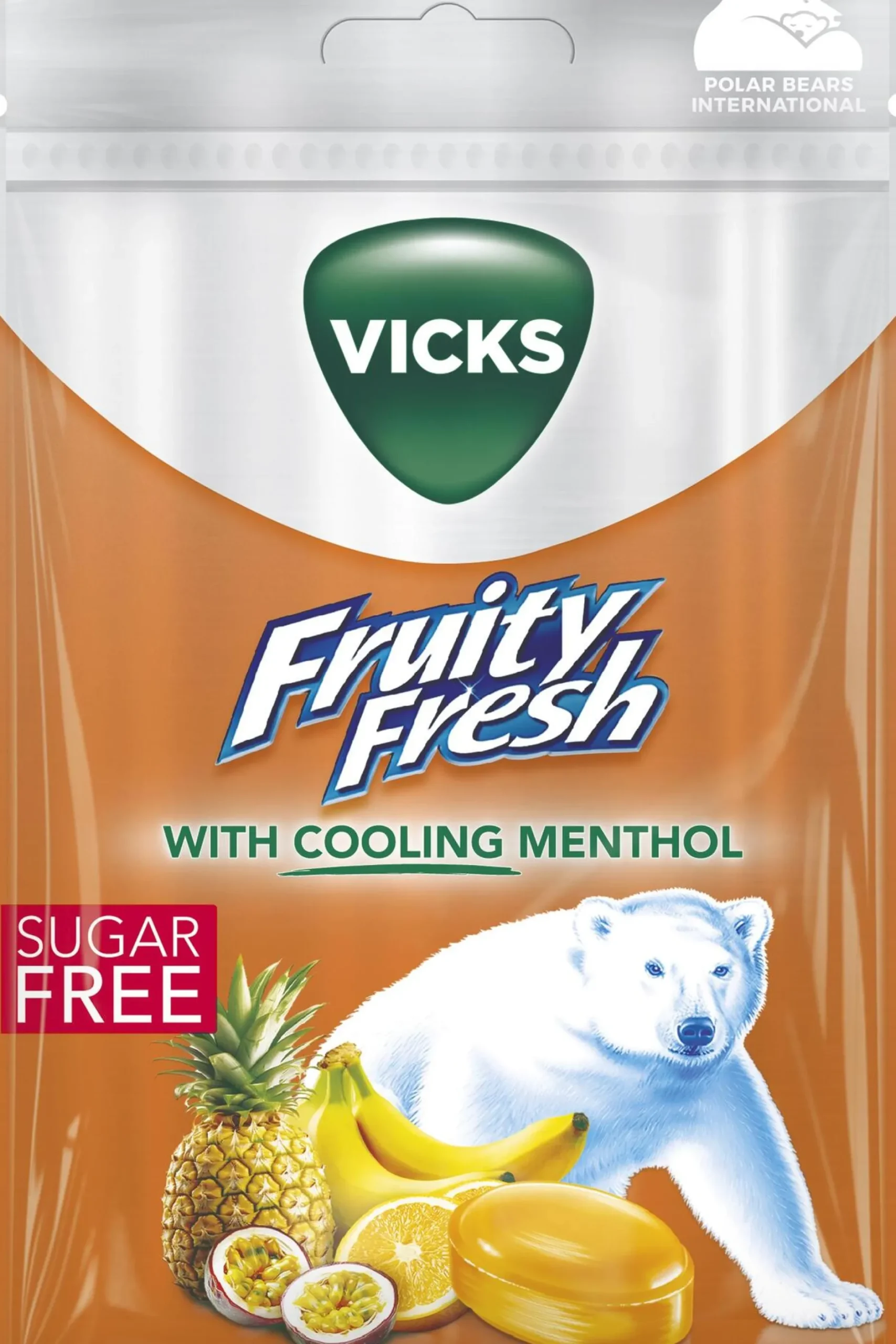 Vicks Multifruit Sugar free 72 g
