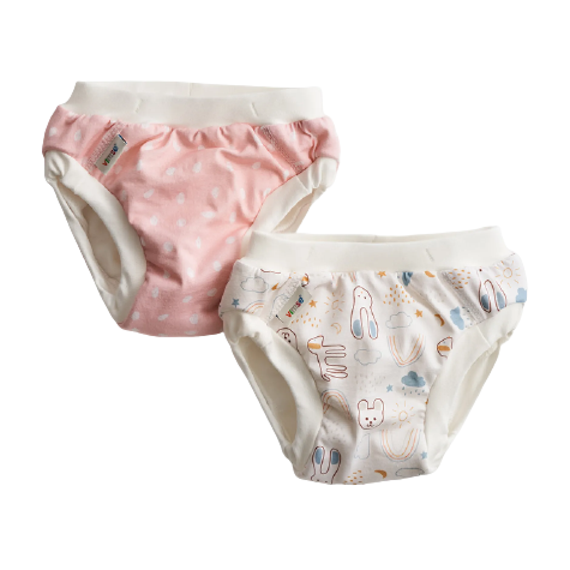 Vimse Träningsbyxa JR 16-20kg Pink Teddy 2 st