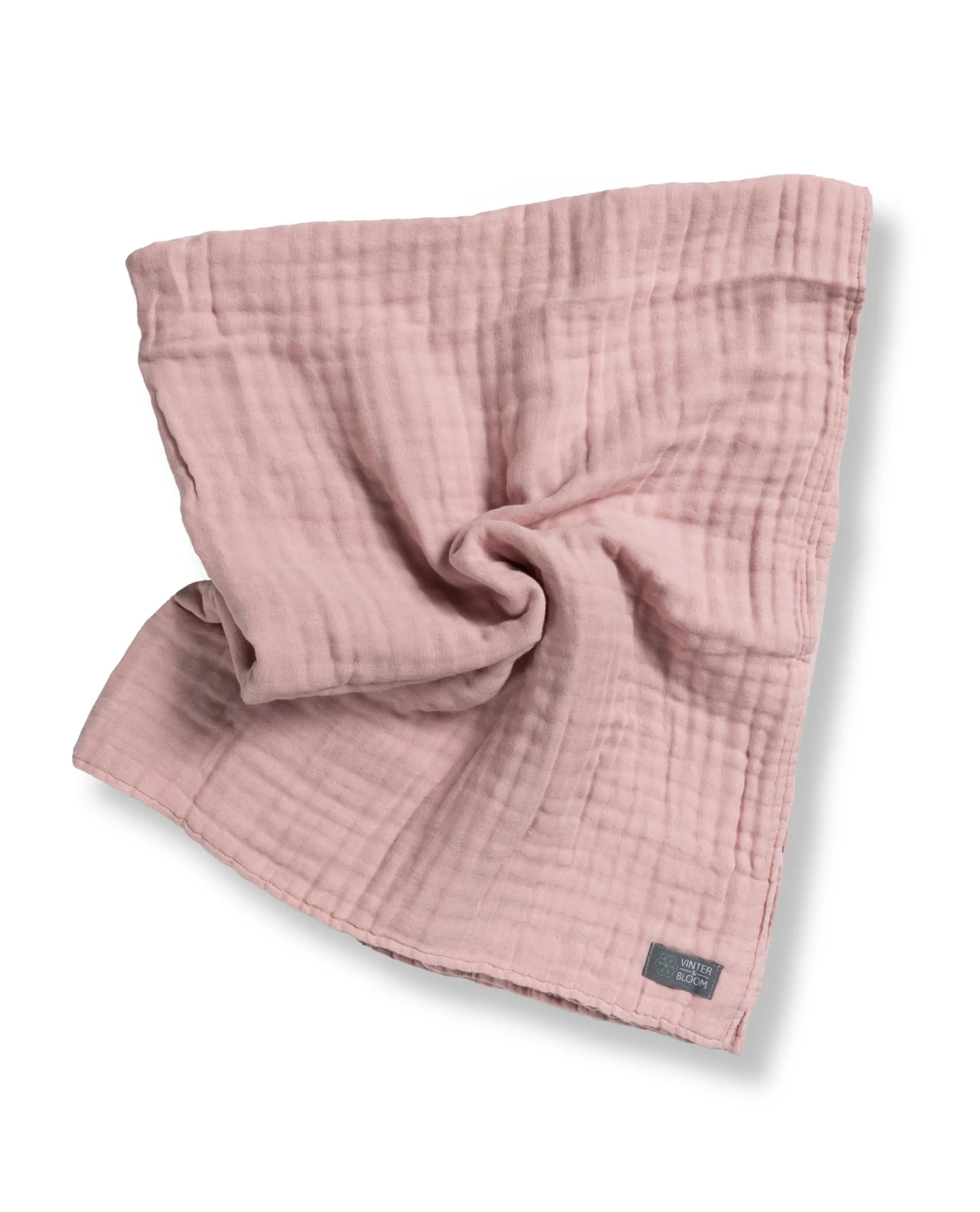 Vinter & Bloom Filt Layered Muslin EKO Silver Rose