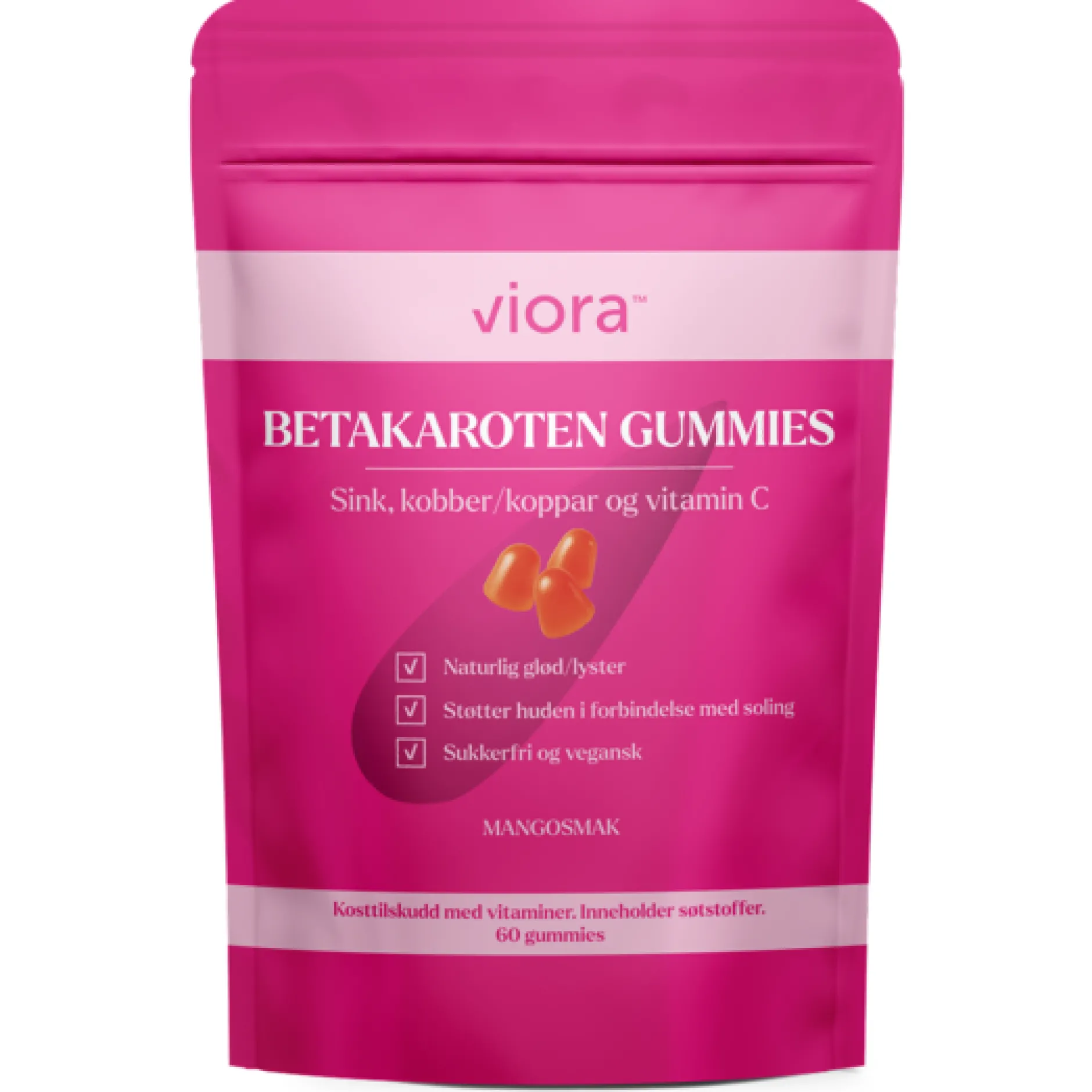 Viora Betakaroten Gummies Mango 60 st