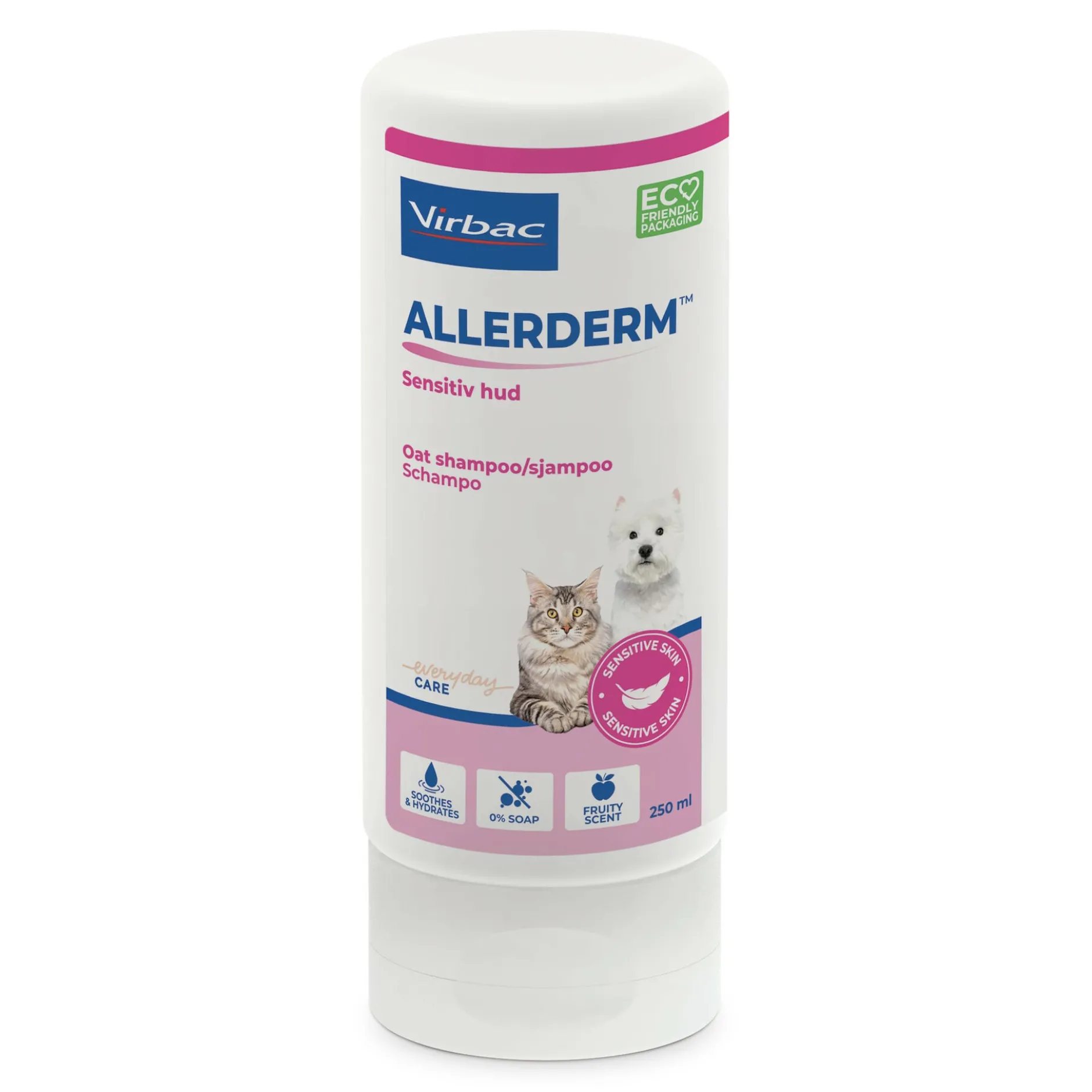 Virbac Allerderm Sensitive Oat Schampo 250 ml