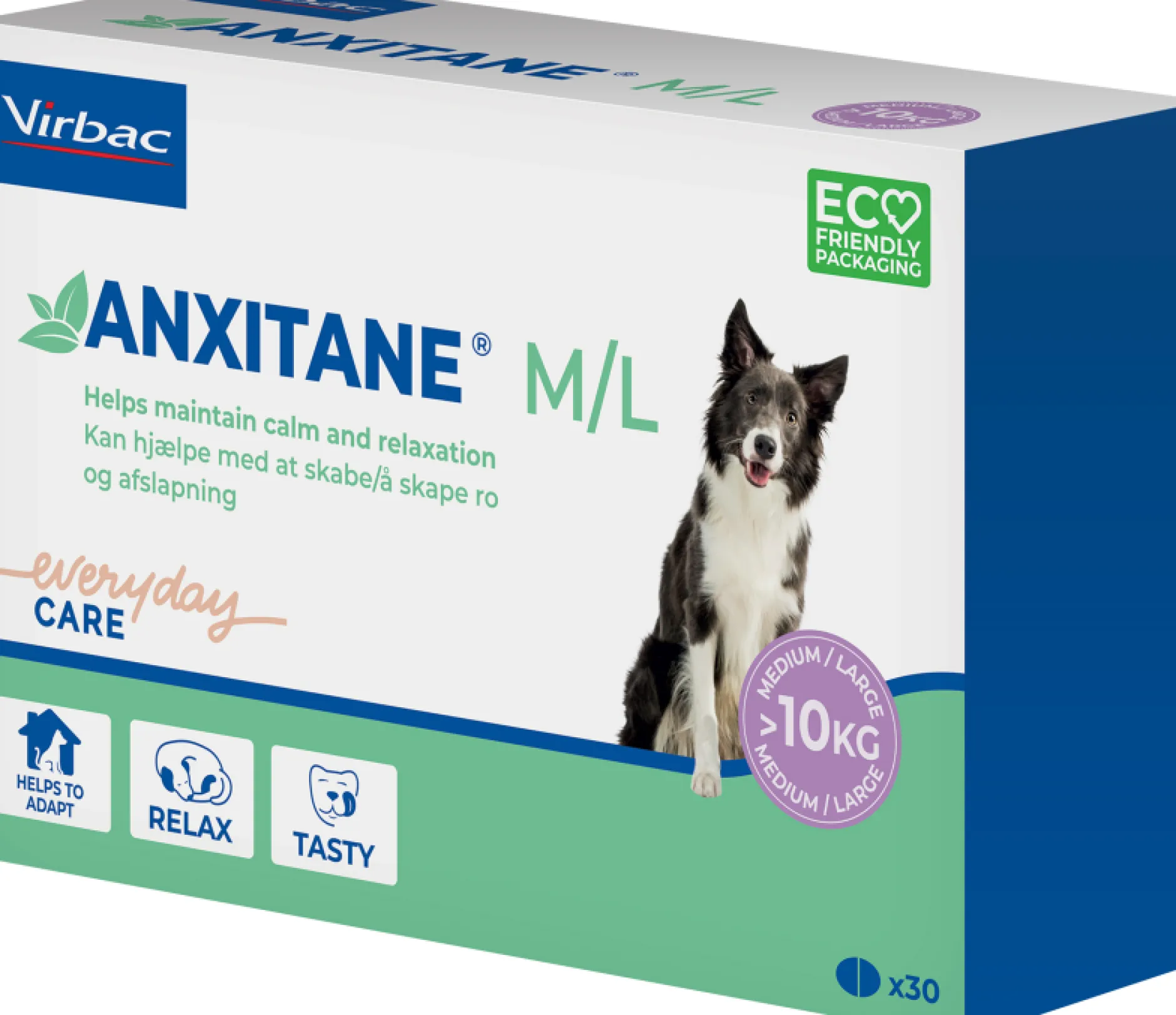 Virbac Anxitane M/L Hund 30 st