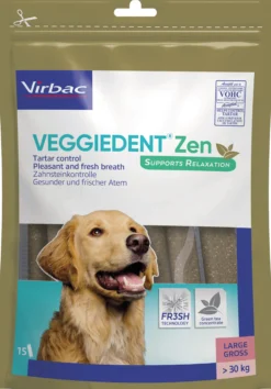 Virbac VeggieDent Zen Tuggpinnar Large >30kg 15 st