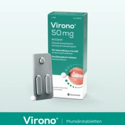 Virono buckaltablett 50 mg, 1 st