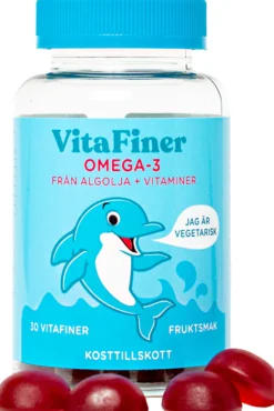 VitaFiner Omega-3 30 tuggtabletter