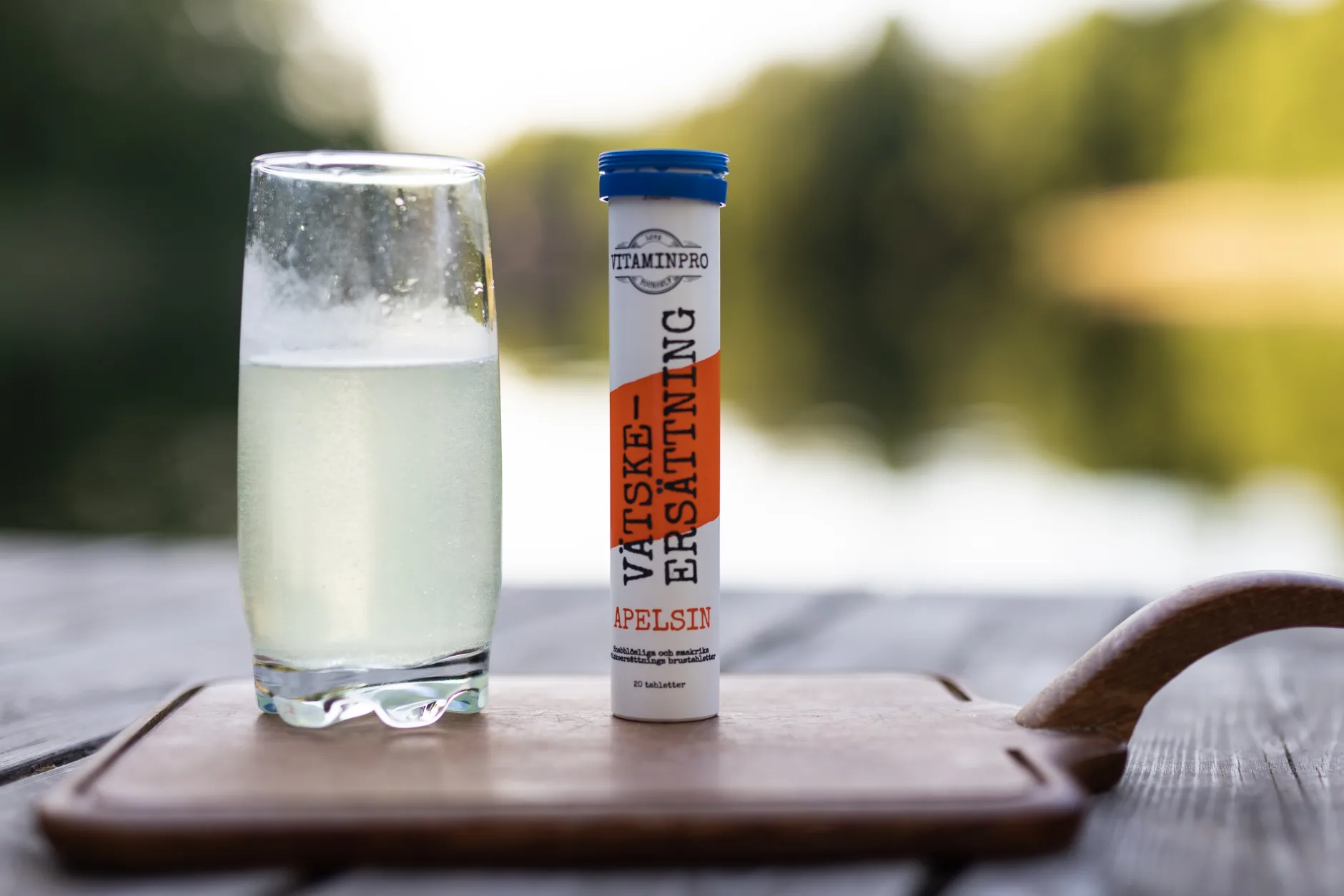 Vitaminpro Vätskeersättning Brus Apelsin 20 st