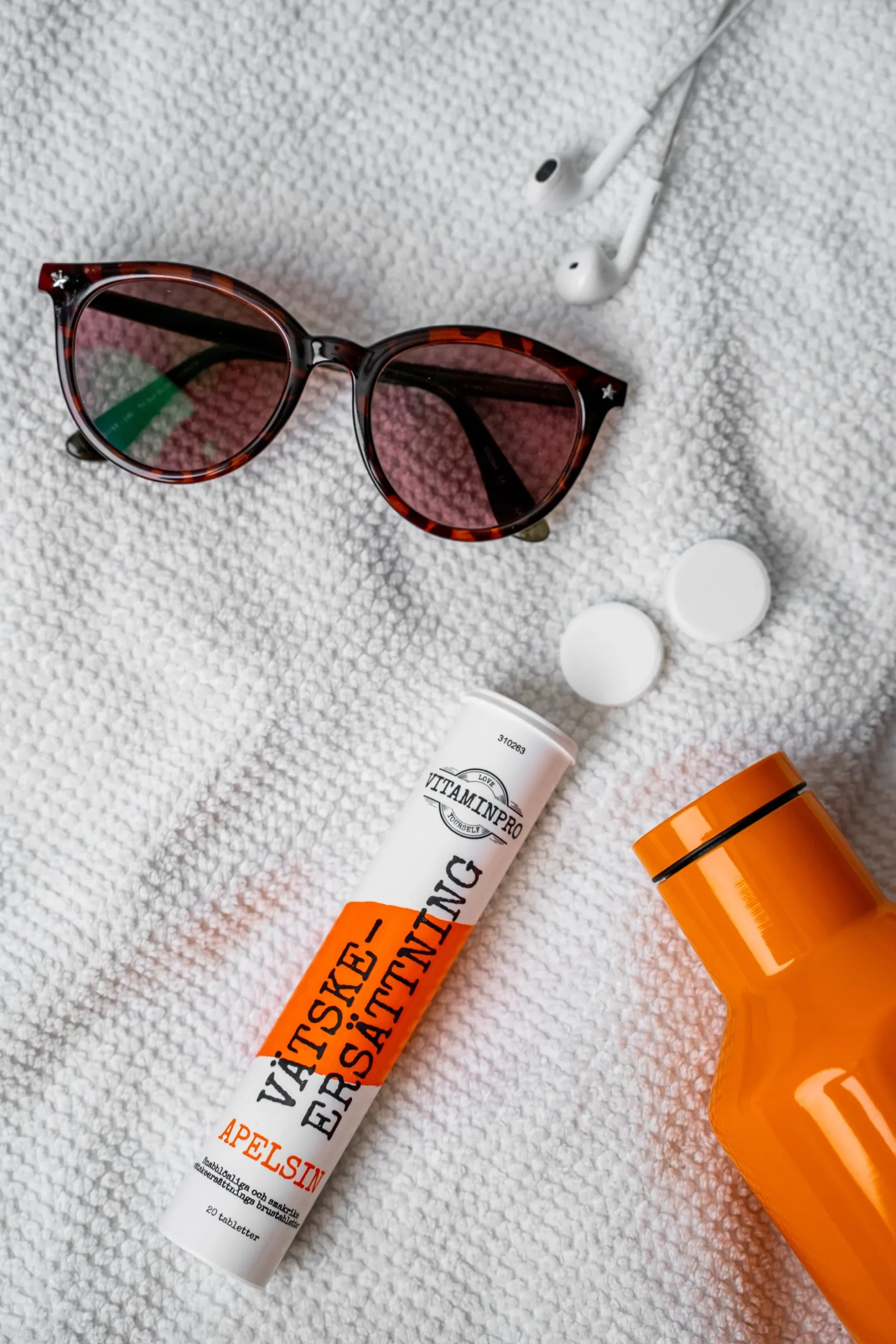 Vitaminpro Vätskeersättning Brus Apelsin 20 st