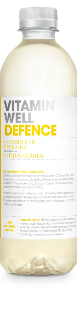 Vitamin Well Defence Citrus & fläder 500 ml