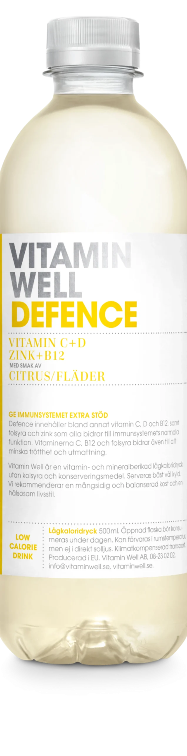 Vitamin Well Defence Citrus & fläder 500 ml