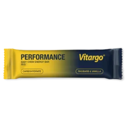 Vitargo Performance Bar Rhubarb & Vanilla 55 g 12 st/box