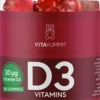 VitaYummy D3 Vitamins Raspberry 60 tuggtabletter