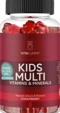VitaYummy Kids Multivitamin Strawberry 60 tuggtabletter