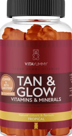 VitaYummy Tan & Glow Tropical60 tuggtabletter