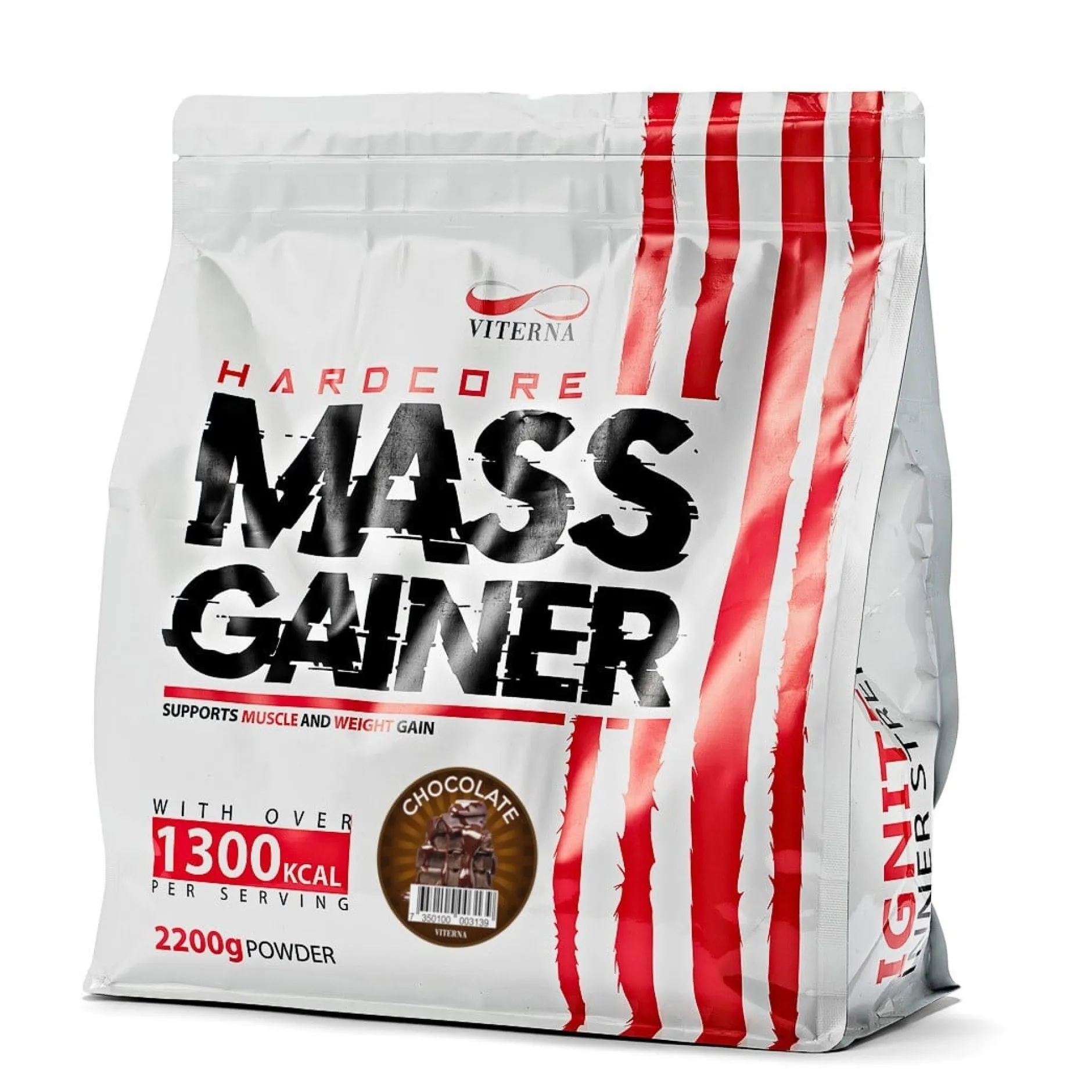Viterna Hardcore Mass Gainer Choklad 2200 g