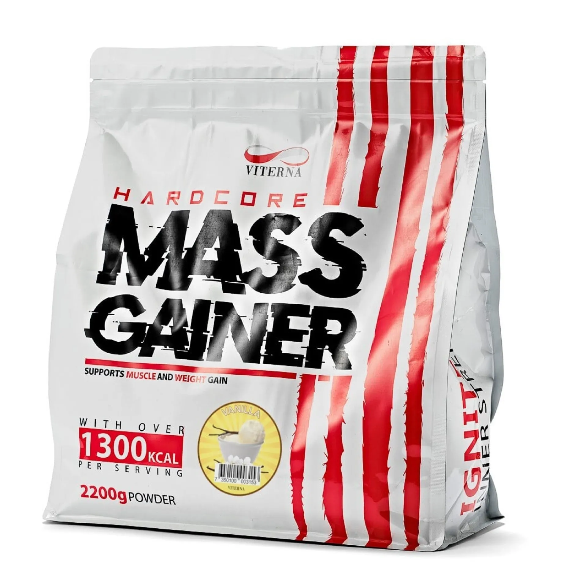 Viterna Hardcore Mass Gainer Vanilj 2200 g