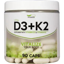Viterna Vital D3 + K2 90 kapslar